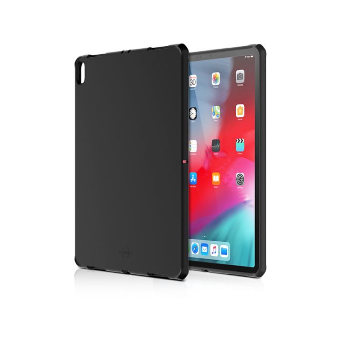ITSKINS Level 2 SpectrumSolid for Apple iPad Pro 12.9 2018 Plain Black