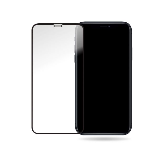 Mobilize Glas Screenprotector Apple iPhone XR/11 - Zwart