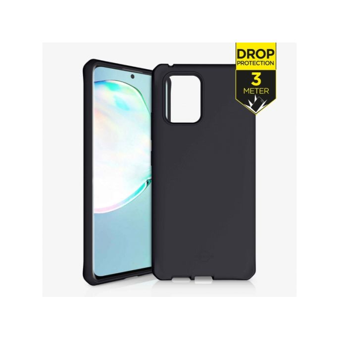 ITSKINS Level 2 SpectrumSolid for Samsung Galaxy S10 Lite Plain Black