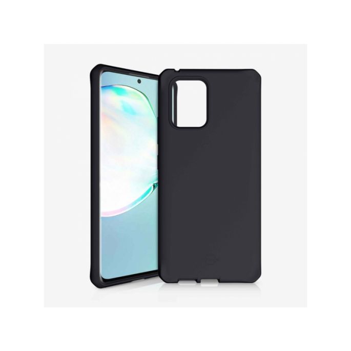 ITSKINS Level 2 SpectrumSolid for Samsung Galaxy S10 Lite Plain Black