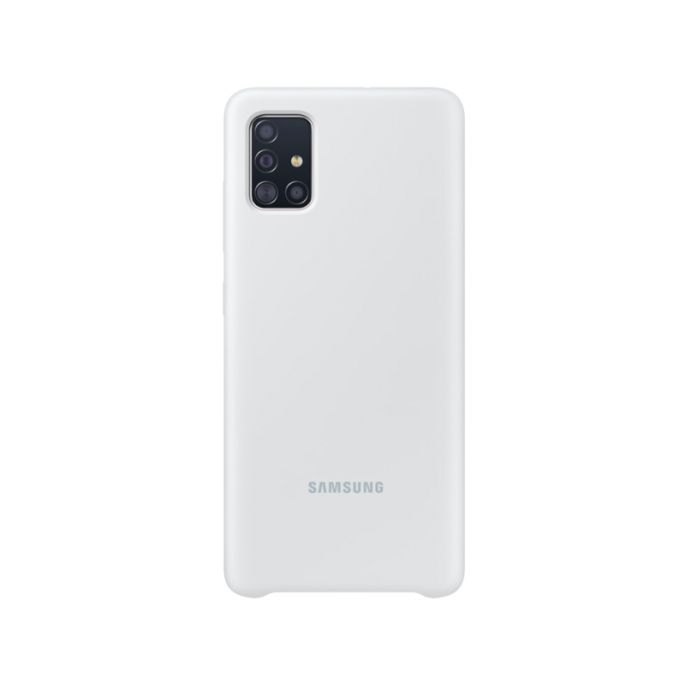Samsung Siliconen Hoesje Galaxy A51 - Wit