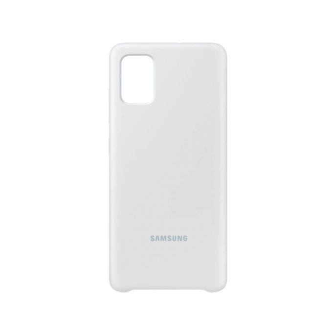 Samsung Siliconen Hoesje Galaxy A51 - Wit