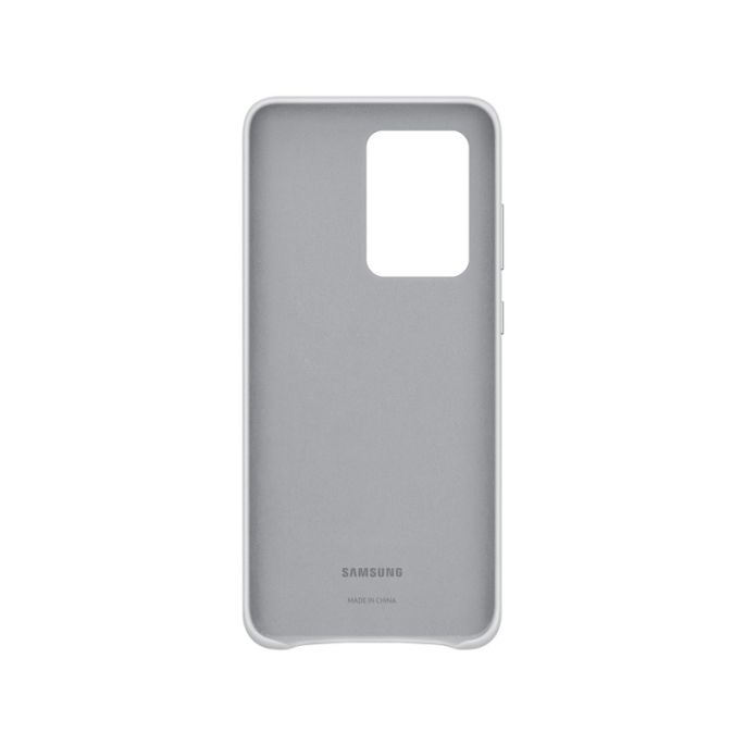 Samsung Leren Backcover Galaxy S20 Ultra/S20 Ultra 5G - Grijs