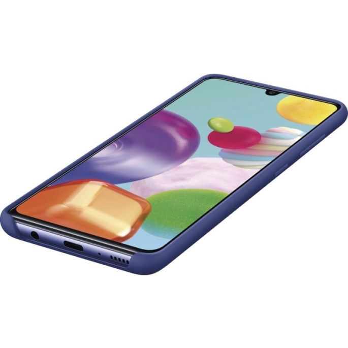 Samsung Siliconen Hoesje Galaxy A41 - Blauw