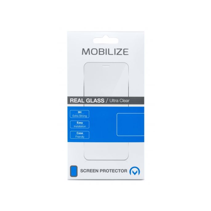 Mobilize Glas Screenprotector Samsung Galaxy S21+ - Zwart