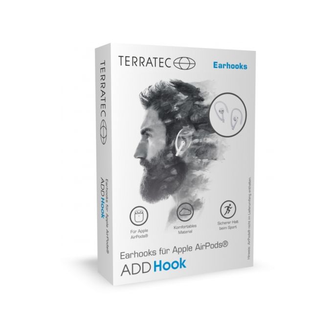 Terratec ADD Hook voor Apple Airpods/Airpods 2