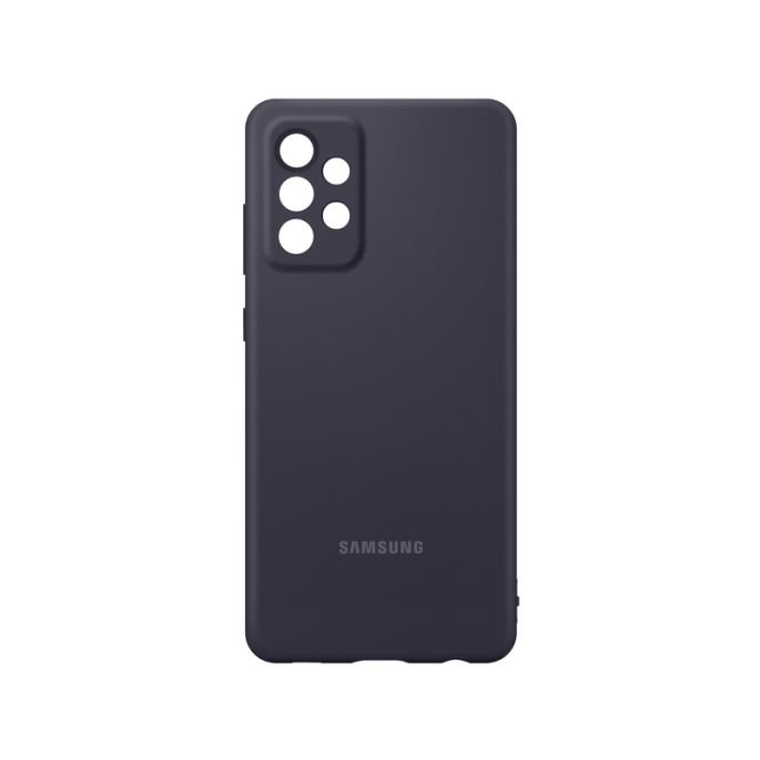 Samsung Siliconen Hoesje Galaxy A72 4G - Zwart