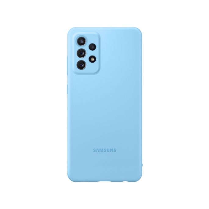 Samsung Siliconen Hoesje Galaxy A72 4G - Blauw