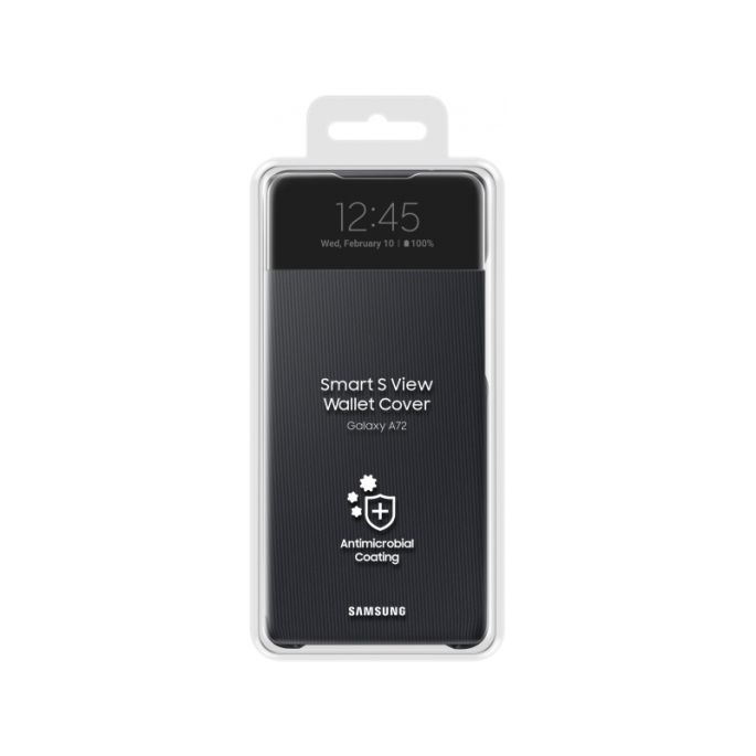 Samsung Smart S View Cover Galaxy A72 4G - Zwart