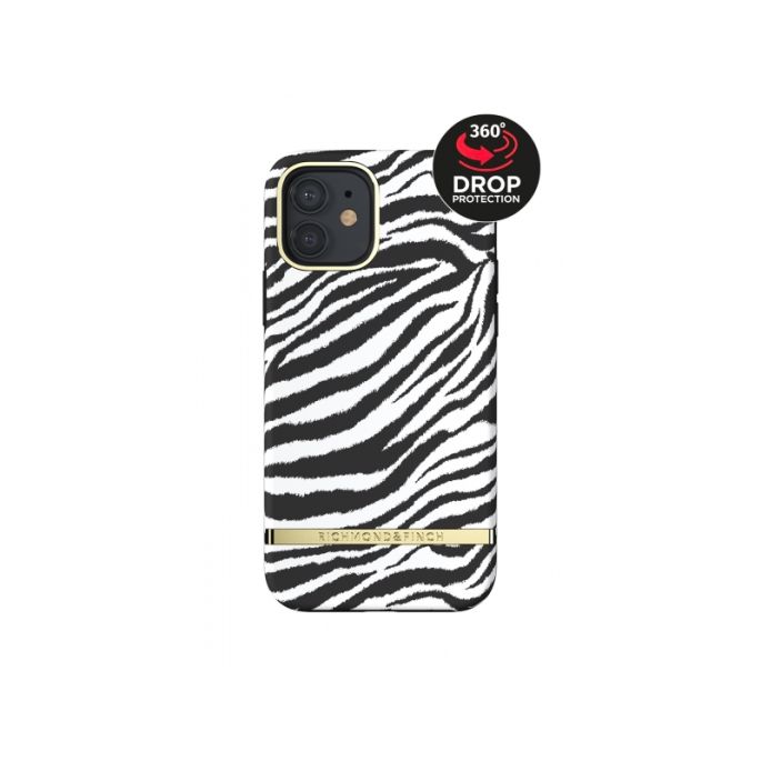 Richmond & Finch Freedom Series One-Piece Apple iPhone 12/12 Pro - Zebra