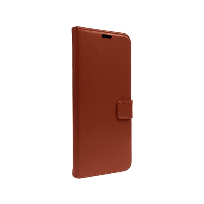 Valenta Book Case Gel Skin Samsung Galaxy A02s - Bruin