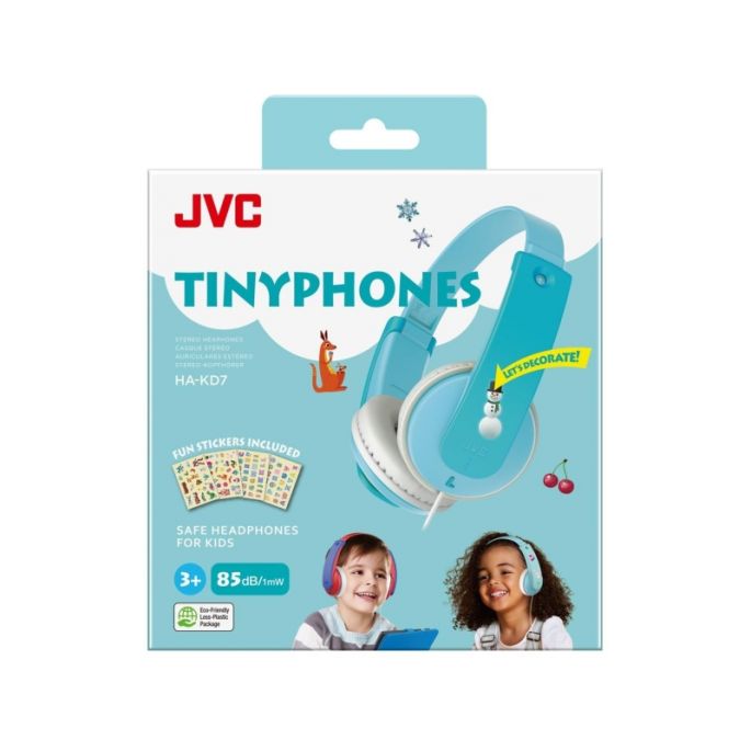 JVC Kids TinyPhones Koptelefoon Mint Blue