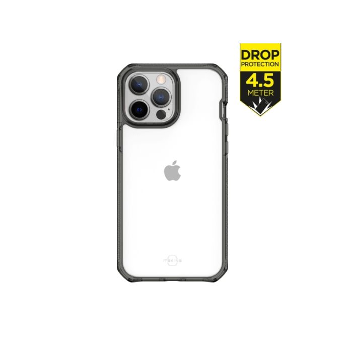ITSKINS Level 3 SupremeClear for Apple iPhone 13 Pro Max Smoke/Transparent