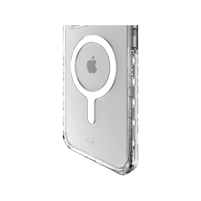 ITSKINS Level 3 SupremeMagClear voor Apple iPhone 13 - Transparant/Wit