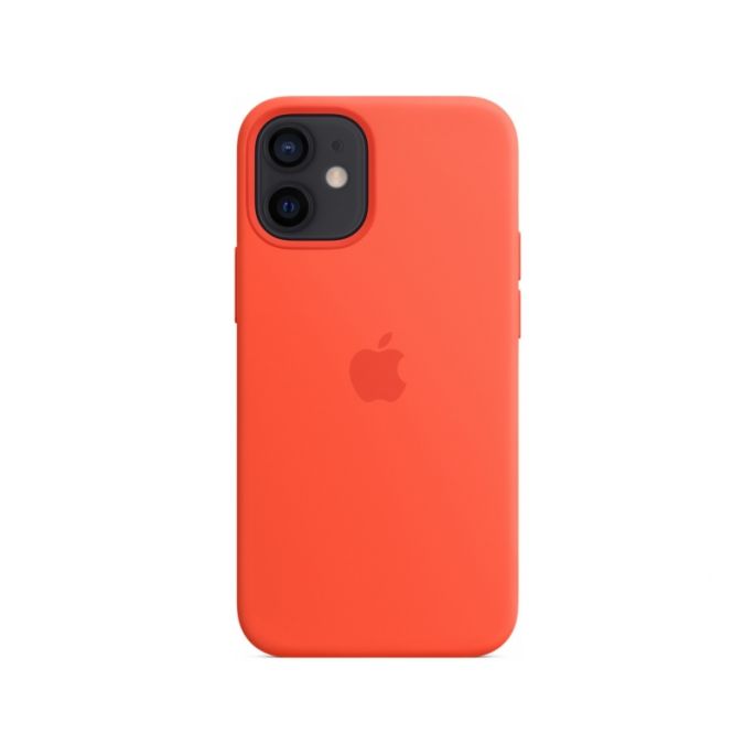 India ozon Aanpassing Apple Siliconen Hoesje met MagSafe iPhone 12 Mini - Oranje | Casy.nl
