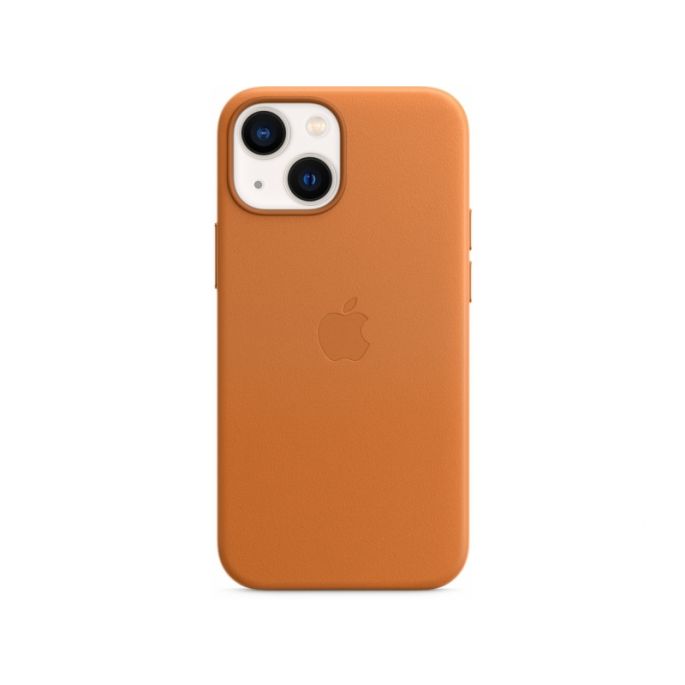 Bedoel vijand Bevatten Apple Lederen Hoesje met MagSafe iPhone 13 Mini - Lichtbruin | Casy.nl