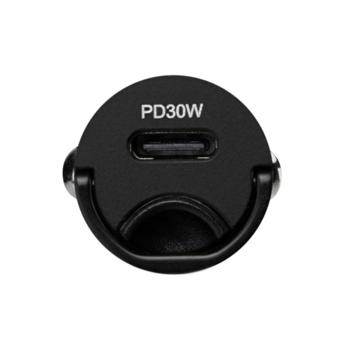 Mobilize Autolader USB-C 30W met PD/PPS - Zwart