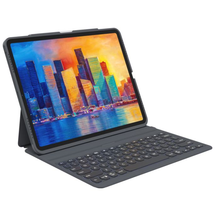ZAGG Pro Keys Bluetooth Keyboard Case for Apple iPad 10.2 (2019/2020/2021) QWERTY Black