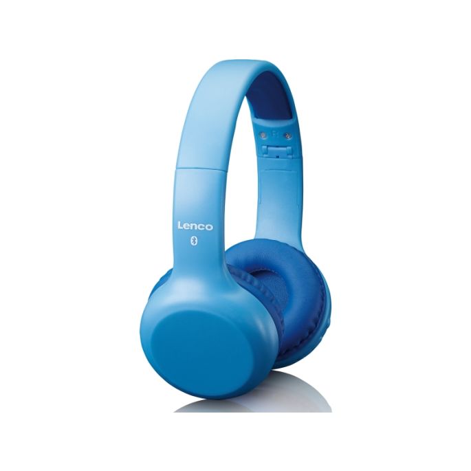 HPB-110BU Lenco On-Ear Stereo Bluetooth Headset for Kids Blue
