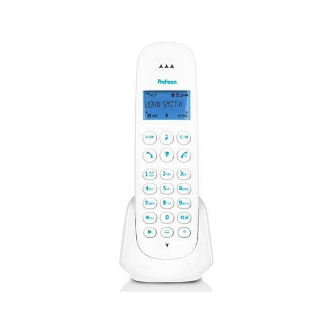 PDX300BW Profoon DECT Telefoon White/Blue