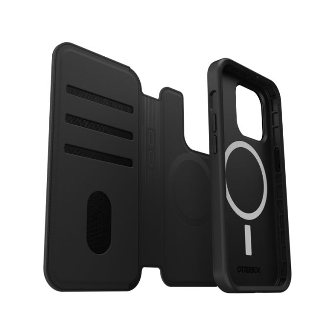 OtterBox Folio voor MagSafe Apple iPhone 14 Pro - Zwart