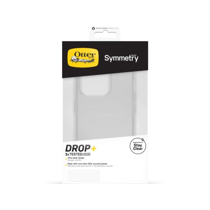 OtterBox Symmetry Clear Case Apple iPhone 14 Pro - Transparant