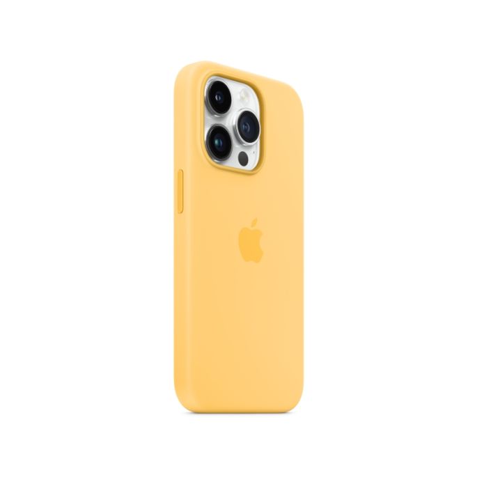 MPU03ZM/A Apple Silicone Case with MagSafe iPhone 14 Pro Max Sunglow