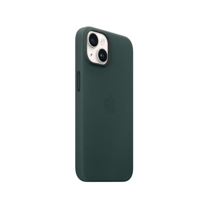 Andere plaatsen Snor pijn doen Apple Lederen Hoesje met MagSafe iPhone 14 Plus - Groen | Casy.nl