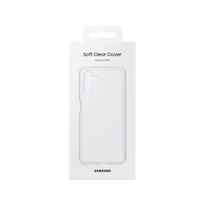 Samsung Soft Clear Cover Galaxy A04s - Transparant