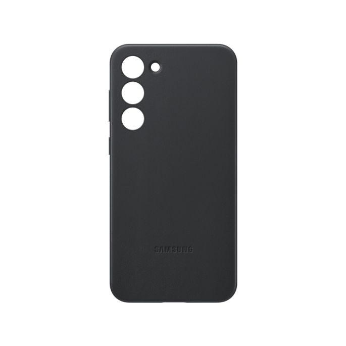 Samsung Lederen Cover Galaxy S23+ 5G - Zwart
