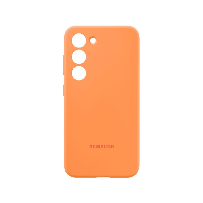 Samsung Siliconen Hoesje Galaxy S23 5G - Oranje