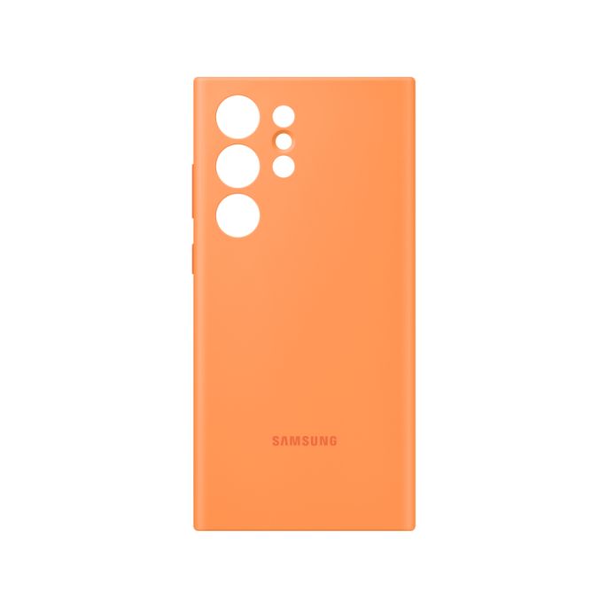 Samsung Siliconen Hoesje Galaxy S23 Ultra 5G - Oranje
