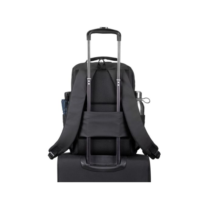 Rivacase Tegel Coated ECO Laptop Backpack 15.6inch Black
