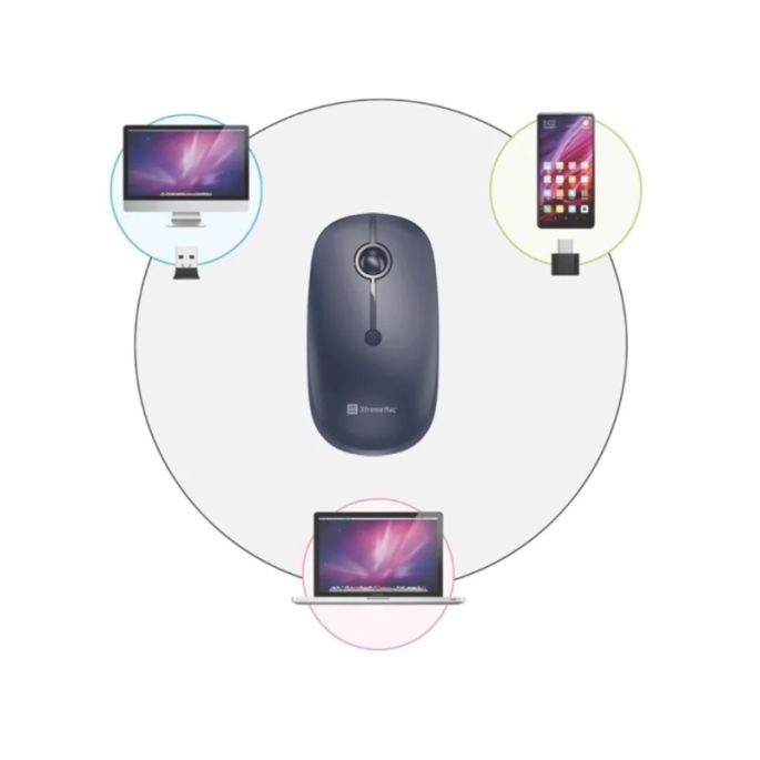 XtremeMac Multi-Connection Mouse Black