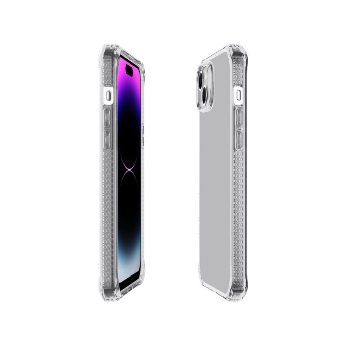 ITSKINS Level 2 SpectrumClear_R for Apple iPhone 14 Plus/15 Plus Transparent