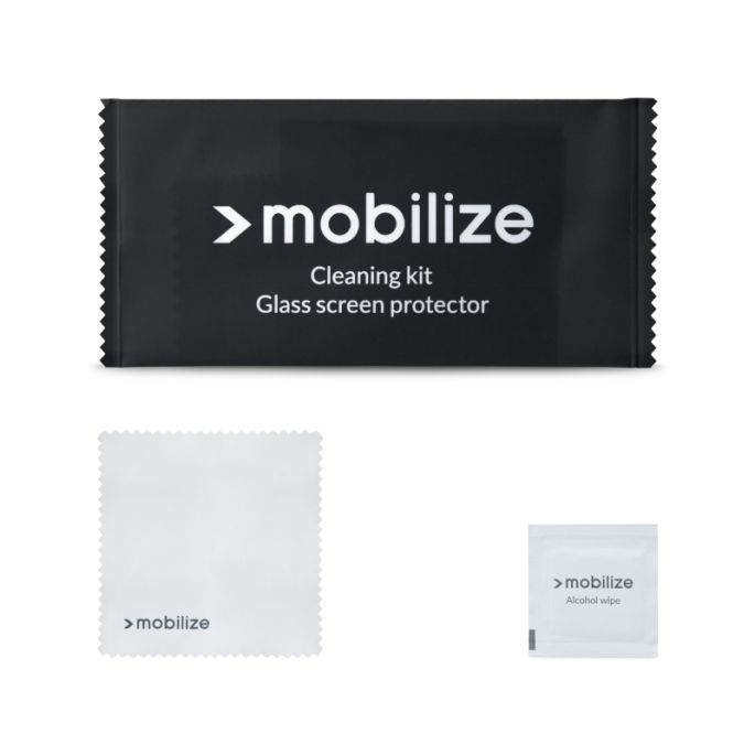 Mobilize Privacy Glass Screen Protector - Black Frame - for Apple iPhone 13/13 Pro/14