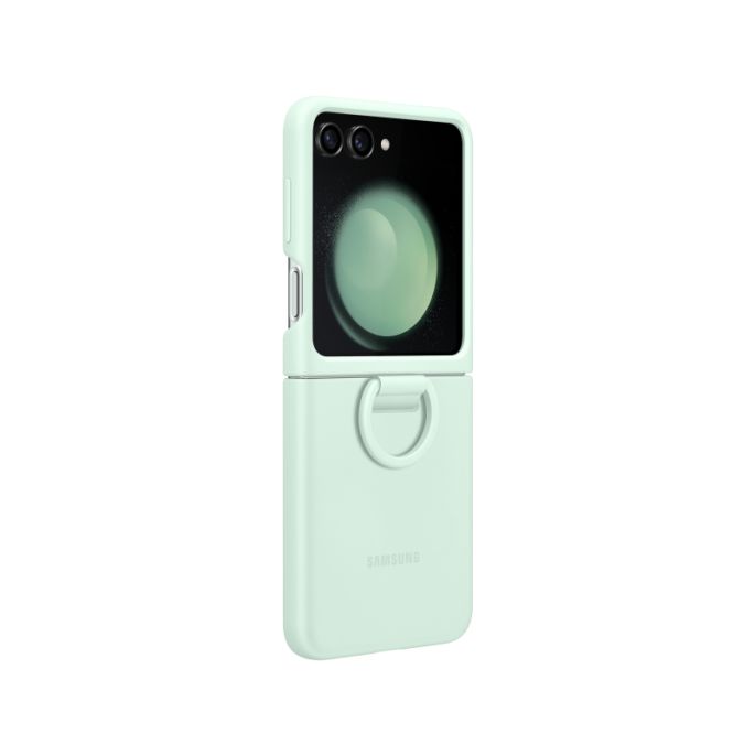 EF-PF731TMEGWW Samsung Silicone Cover with Ring Galaxy Z Flip5 Ocean Green