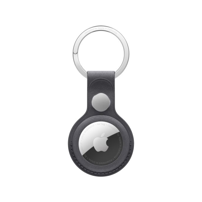 MT2H3ZM/A Apple Airtag FineWoven Key Ring Black