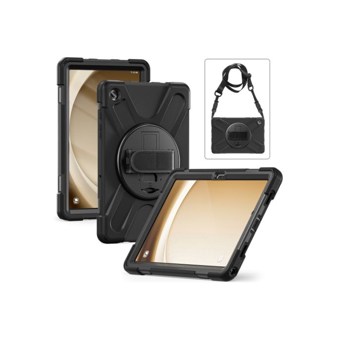 Xccess Survivor All-round Case Samsung Galaxy Tab A9+ 11 - Zwart (Screenless)