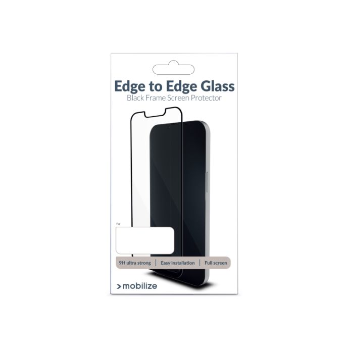 Mobilize Edge-To-Edge Glass Screen Protector Motorola Edge 50 Pro Glue