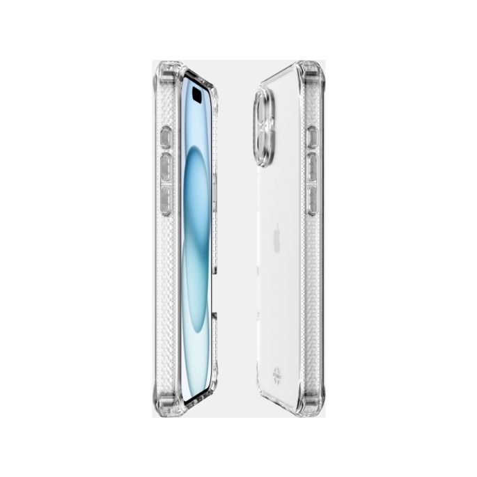 ITSKINS Level 2 SpectrumClear_R for Apple iPhone 16 Plus Transparent