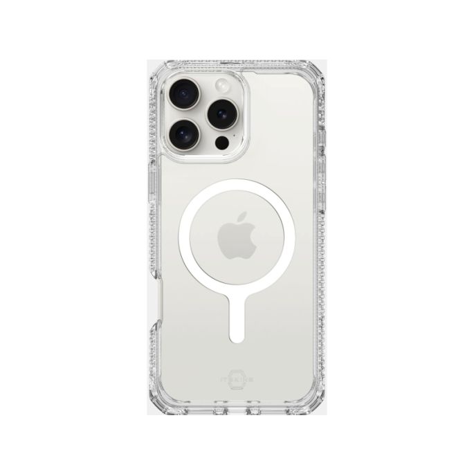 ITSKINS Level 2 HybridMagClear_R for Apple iPhone 16 Pro Transparent