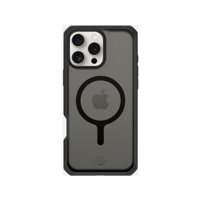 ITSKINS Level 2 HybridMagFrost_R for Apple iPhone 16 Pro Black