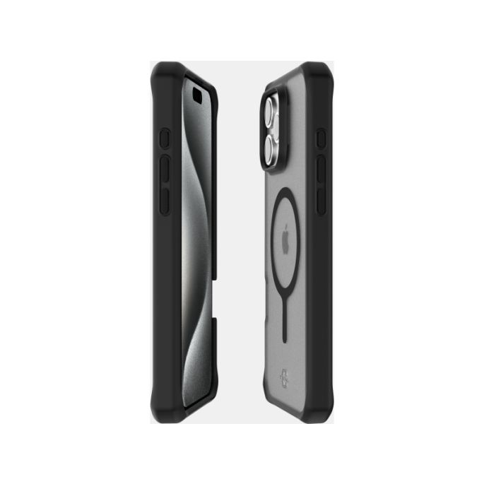 ITSKINS Level 2 HybridMagFrost_R for Apple iPhone 16 Pro Black