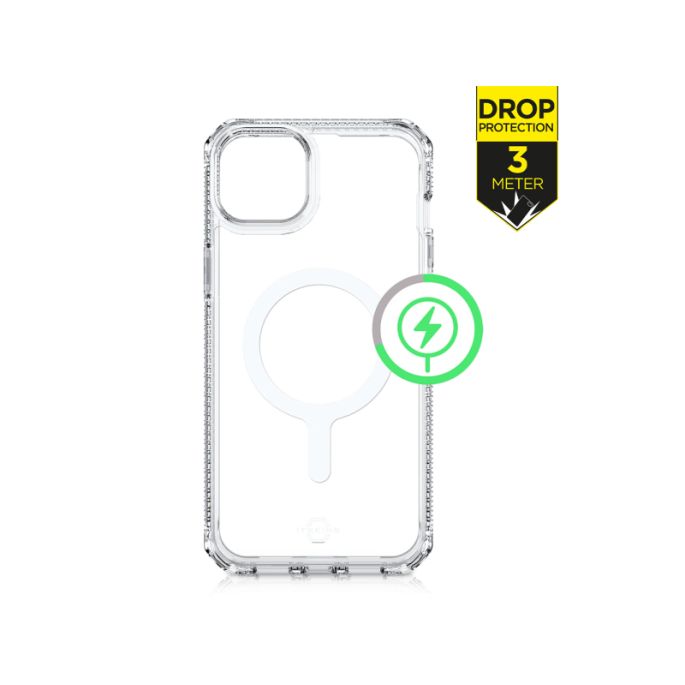 ITSKINS Level 2 HybridMagClear_R for Apple iPhone 14/15 Transparent