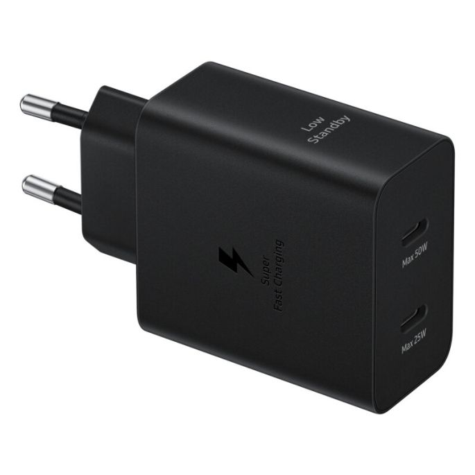 EP-T5020XBEGEU Samsung USB-C PD Wall Charger 50W + USB-C Cable Black