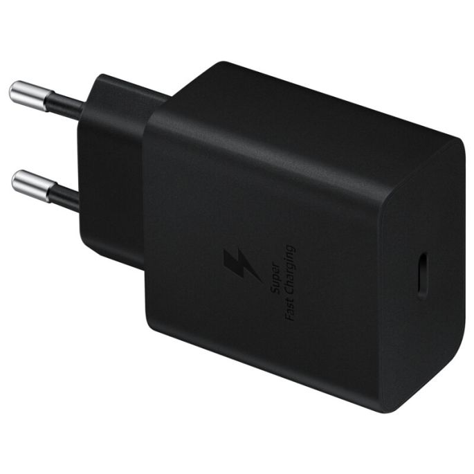 EP-T4511XBEGEU Samsung USB-C PD Wall Charger 45W + USB-C Cable Black