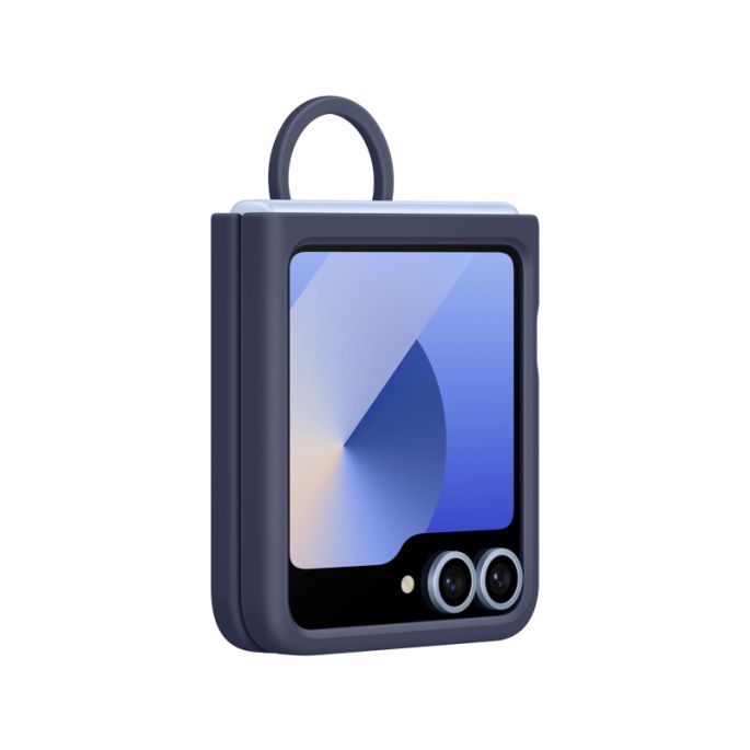 EF-PF741TNEGWW Samsung Silicone Cover with Ring Galaxy Z Flip6 Navy