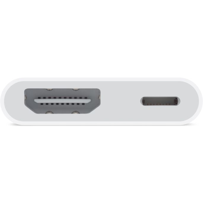 MW2P3ZM/A Apple Lightning to HDMI Adapter White