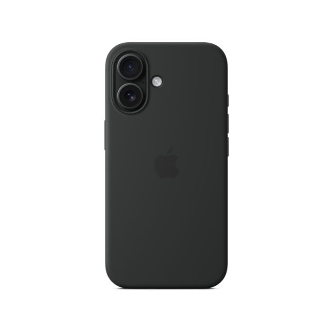 MYY13ZM/A Apple Silicone Case with MagSafe iPhone 16 Black